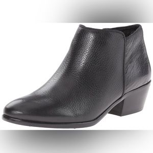 Sam Edelman Leather Ankle Boots Black Size 7